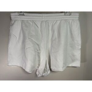 NWOT Victoria's Secret PINK Women's White Casual Shorts Size Large